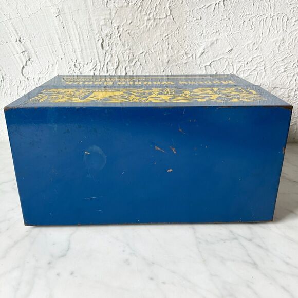 Modern Wonder Books Metal Box 1940s The Every-Pupil Classroom Library - No Books - Picture 7 of 11